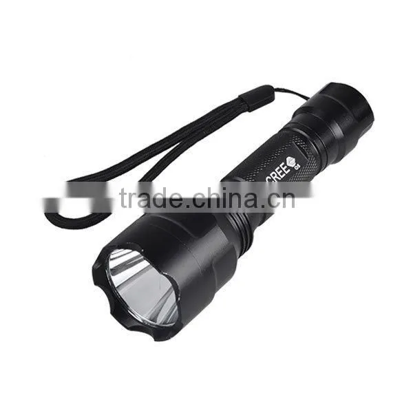 C8 XM-L LED T6 Torch Rechargeable Battery 5 Mode Flashlight 1000 lumens