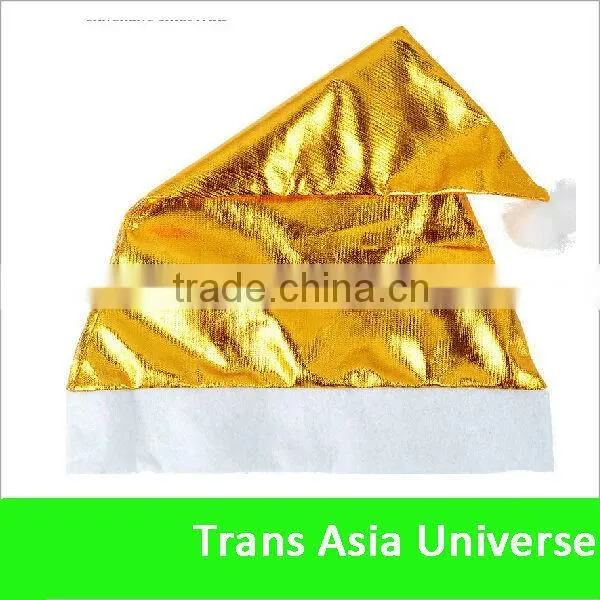 High Quality Custom sequin fabric christmas hat