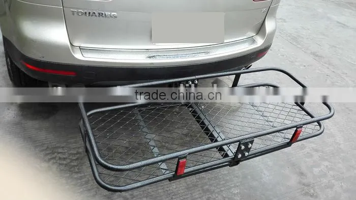 powder coated steel universal car hitch rack For GMC