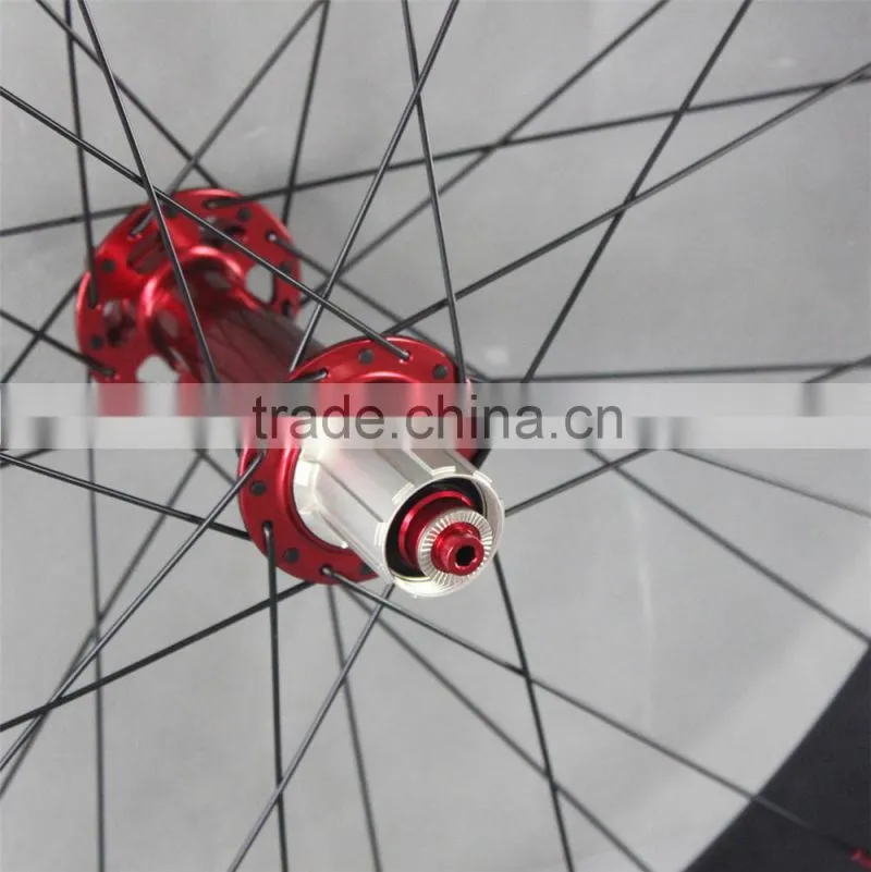 UD-matt carbon fat bike wheelset disc brake carbon bike wheelset Chinese FW90