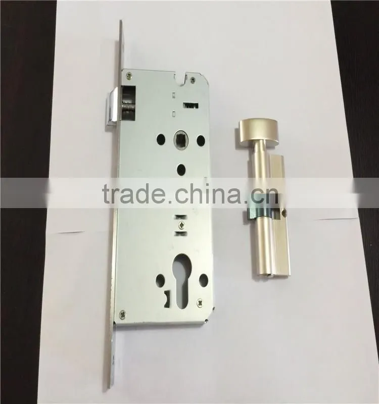 Euro Profile Single Security Door Cylinder Mortise Lock
