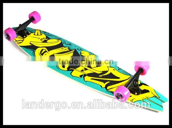 Canadian Maple Wooden Longboard Skateboard