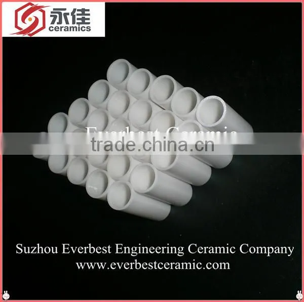 Everbest precision polished high purity al2o3 ceramic tube