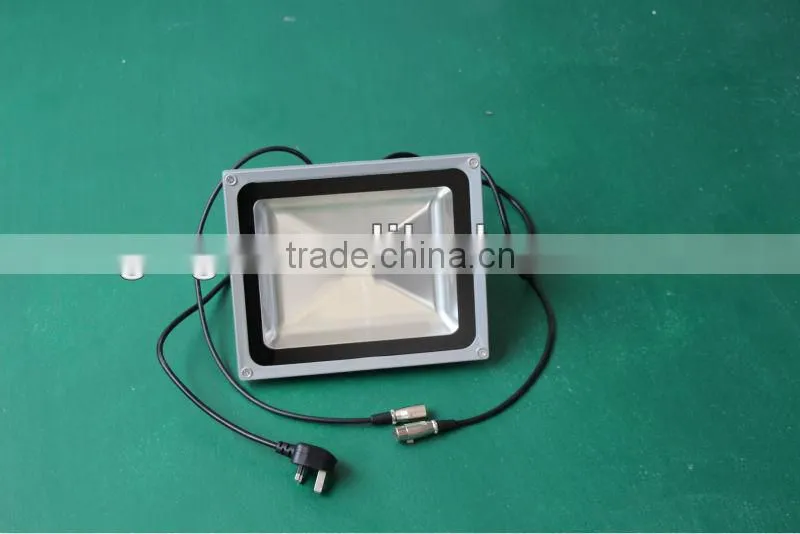 High Power 50W DMX Outdoor Color Changing LED Flood Light RGB