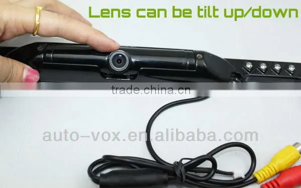 license plate rear view camera for car for USA vehicles