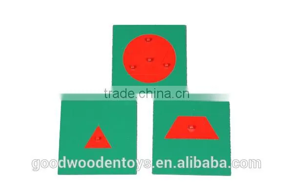 Montessori Materials in China Promotional Educational Toys Metal Squares