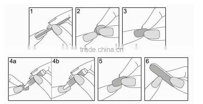 Color artificial Nails/Nail tips/Nail art