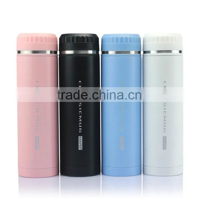 Stainless Steel Travel Mug with Tea Leaf Filter