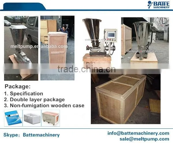 High precision loss-in-weight feeder for plastic extruder