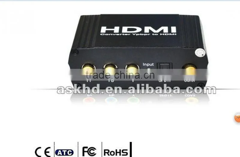Compare Component Video or YPbPr to HDMI converter