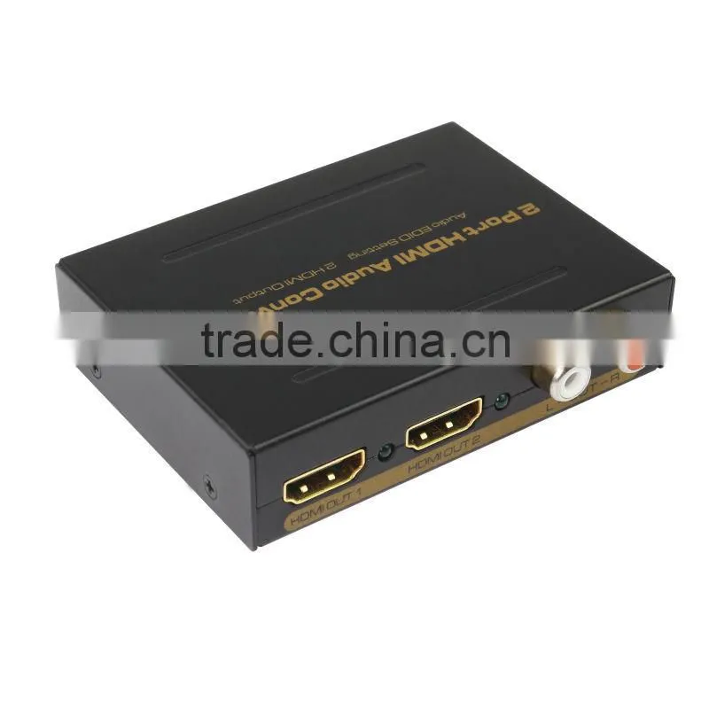 Audio EDID Setting & 2 HDMI Output