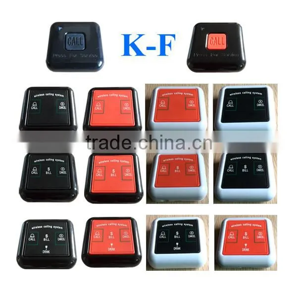numbering machine with led display receiver and table call bell for restaurant equipment