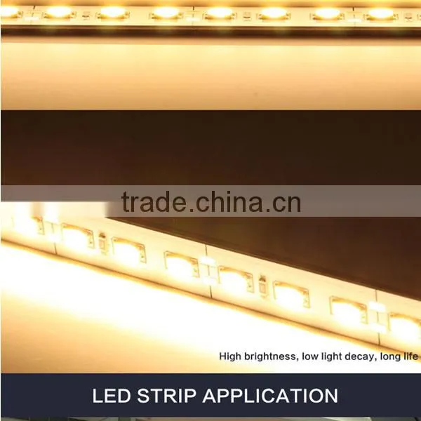 Warm White DC12V SMD5630 60leds rigid LED Strip Light IP33