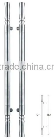 YX-3418 euro door handle/gold plated door handle/door handles series 300