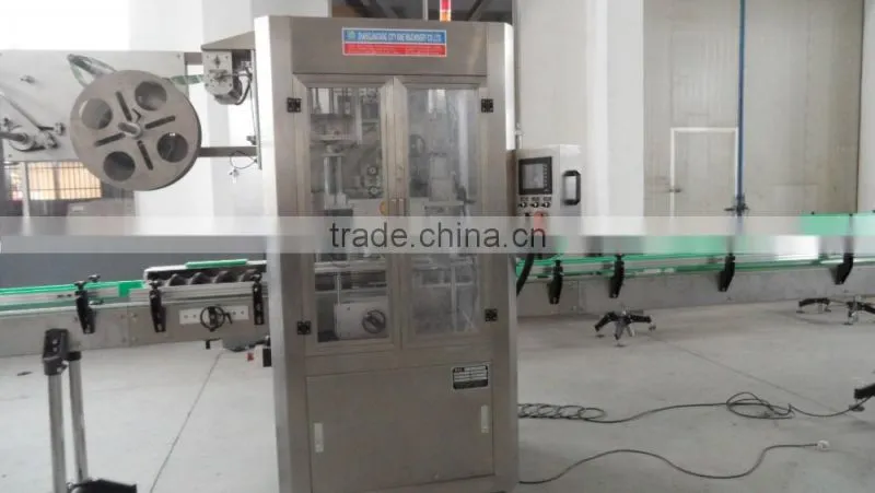 Automatic Bottle Shrink Sleeve Machine/automatic bottle labeling machine