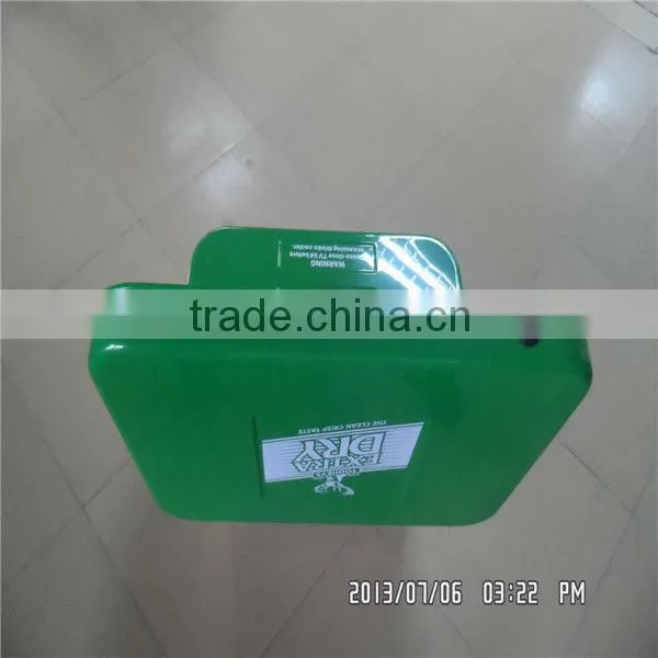 Plastic acrylic tissue box
