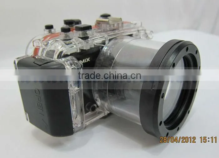 Diving Camera Case Underwater Waterproof Camera Housing for Panasonic GF2 14-42mm lense Digital Camera