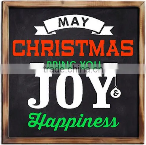 MDF framed xmas wall plaque