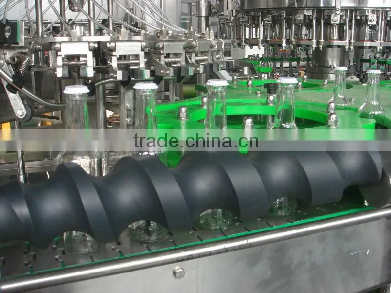 vodka brandy filling line in glass/pet bottle