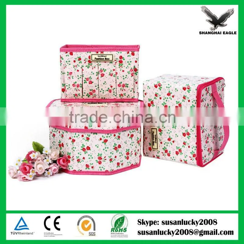 Non-woven Fabrics Jewelry/Clothes/Garment Organizer Storage Box