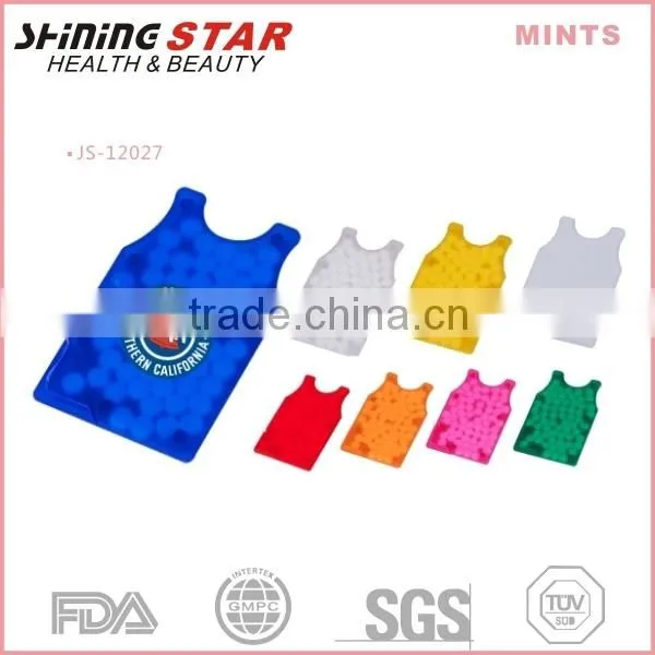 Various colors boxed breath mints