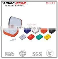 new design pepper Mints 170 pcs made by mark tin box up open