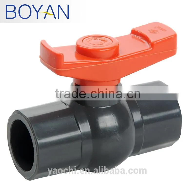 China supplier plastic pvc ball valve