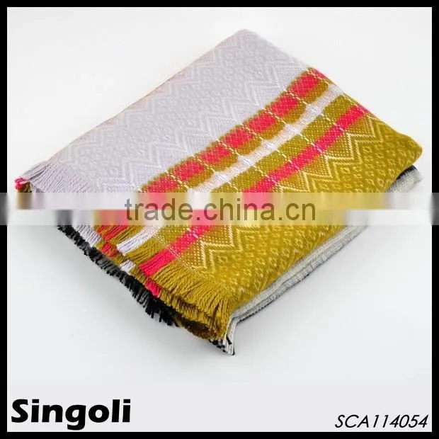 Fashio Trendy 2015 Spring ladies bohemia weave Scarf