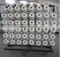 raw white semi dull 100% spun yarn polyester spun yarn