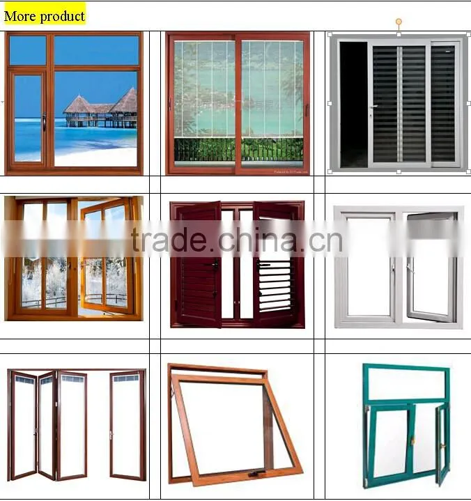 Duoble panel opening awning window curtain