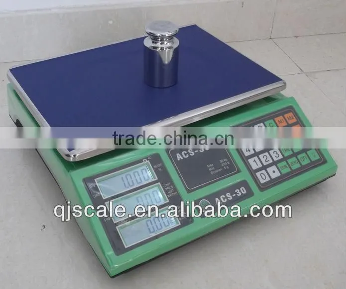 High Precision Digital Weighing price computing scale