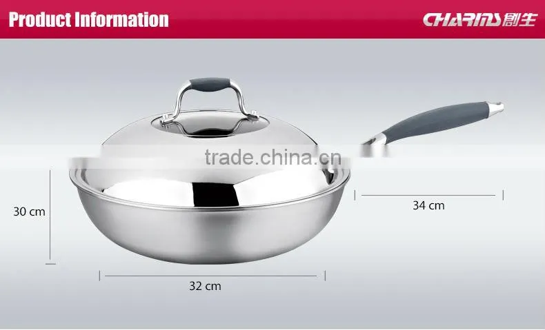 Charms Tri-ply happy call frying pan