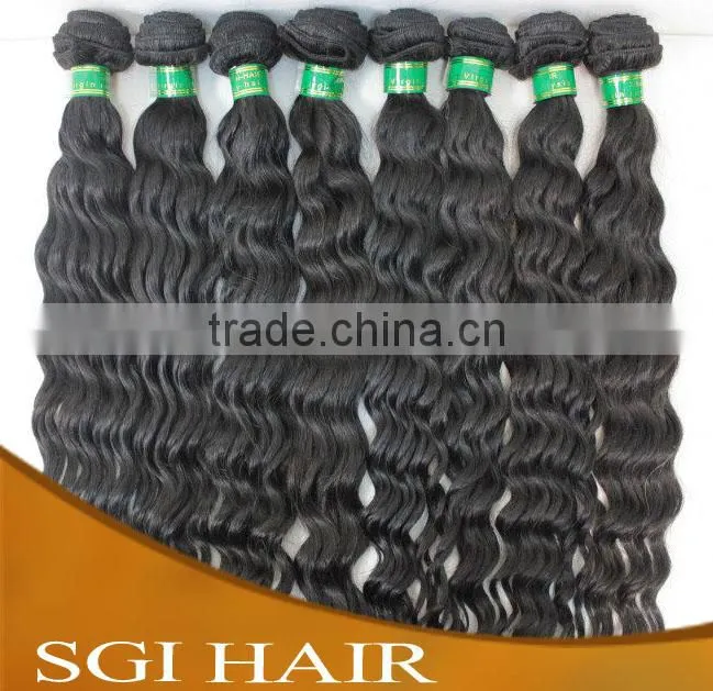 Indian curly human hair extensions