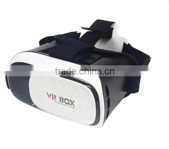 SainSonic VR Box V2 3D Video Movie Game Virtual Reality Headset Glasses Googles + Bluetooth Remote Control for Android iOS Cell