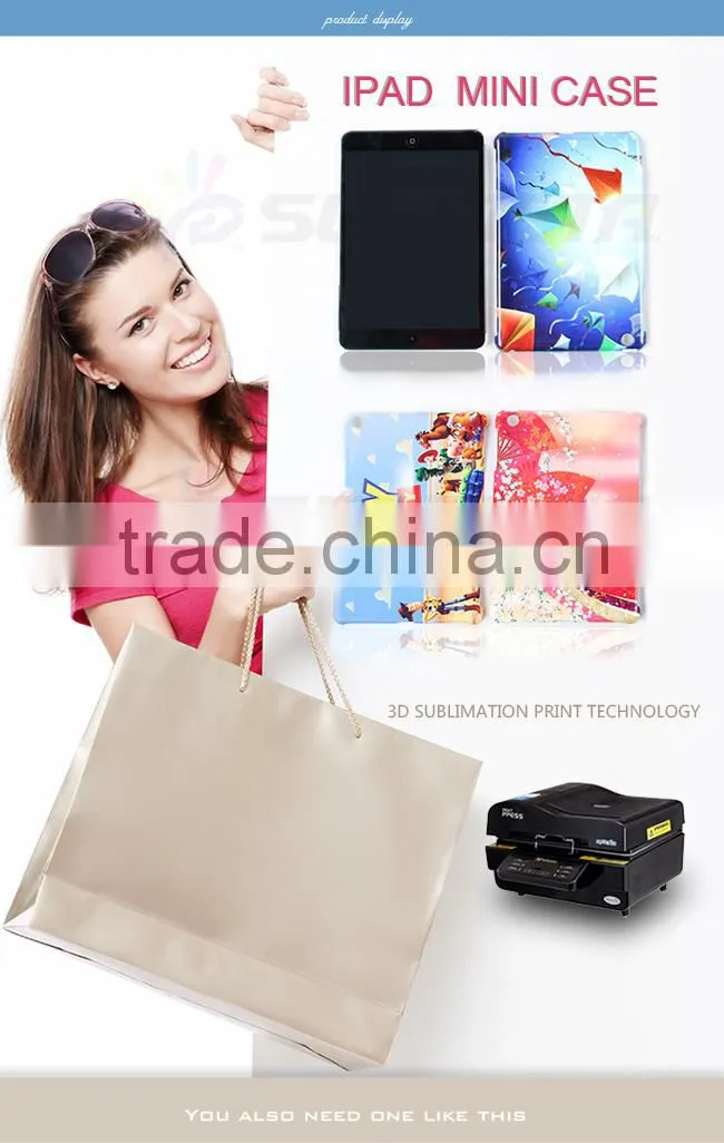 Sunmeta glossy custom glossy blank sublimation phone cases