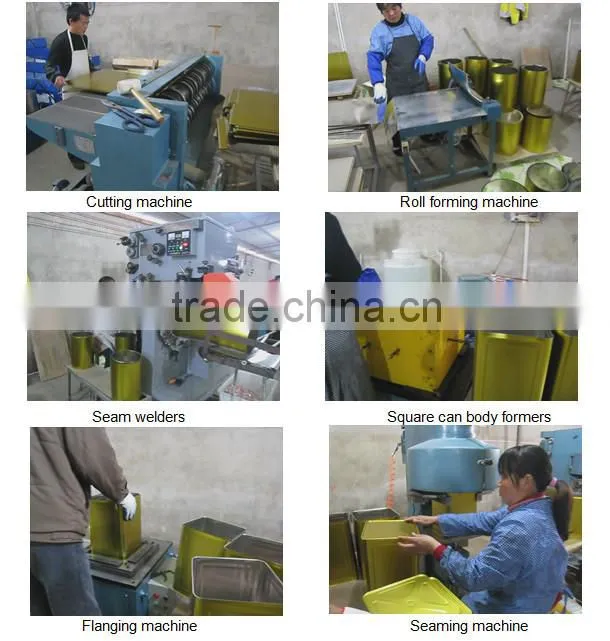 Olive oil tin can production line equipment