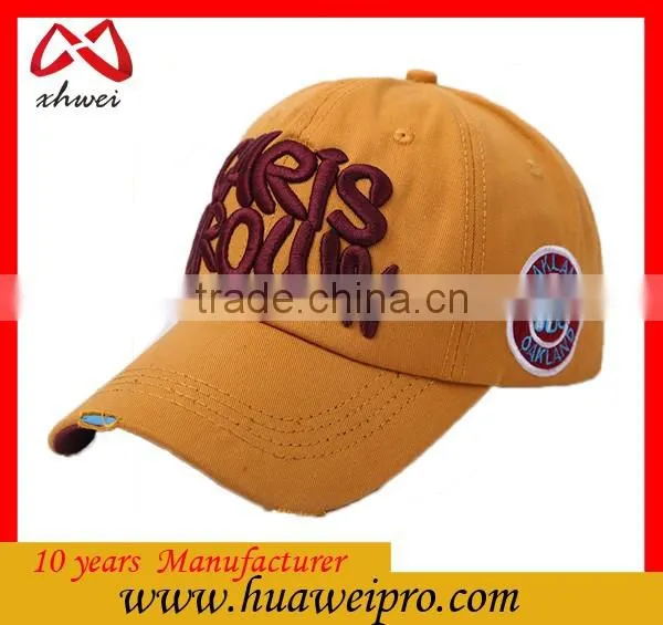 100% Polyester Hats and Caps Men Golf Caps Bulk Baseball Cap Custom Golf Hat