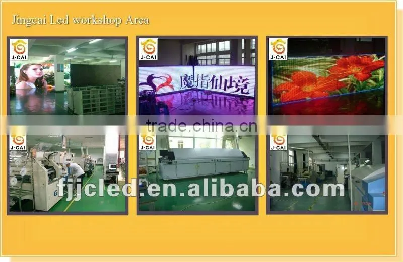 Effect of visual of led display gas station