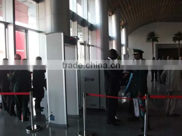 multizone arch walk through metal detector.security body scanner metal detector XYT2101S