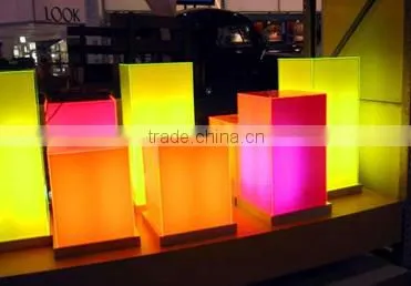 plexiglass stand plexiglass cd storage plexiglass led light box