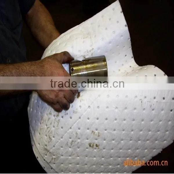 Quality spill control high absorbency oil absorbent pad