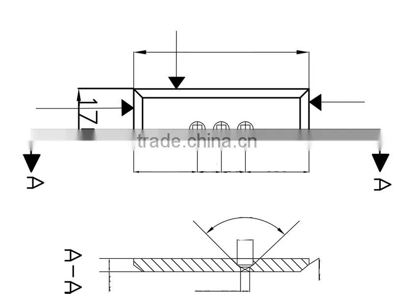 D10 Bulldozer end bit 8E4541
