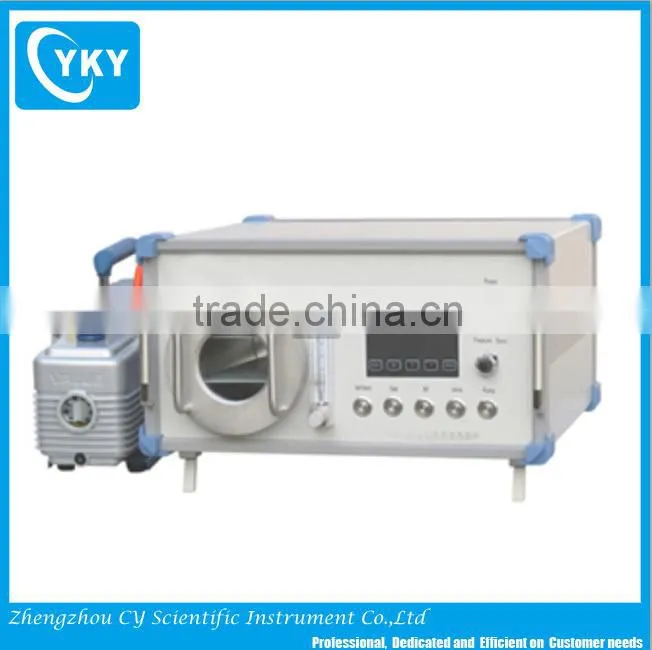 desktop plasma cleaner with vacuum pump for sale / laboratory used plasma cleaner