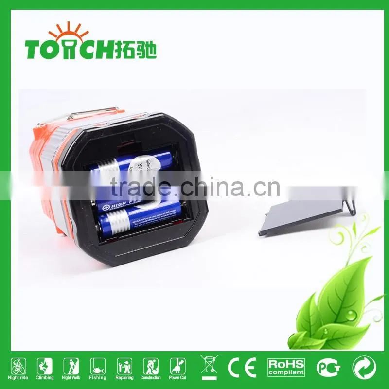 Muitlpower LED Lantern Solar Camping Lamp Rechargeable Camp Light with Charger Solar Tent Light