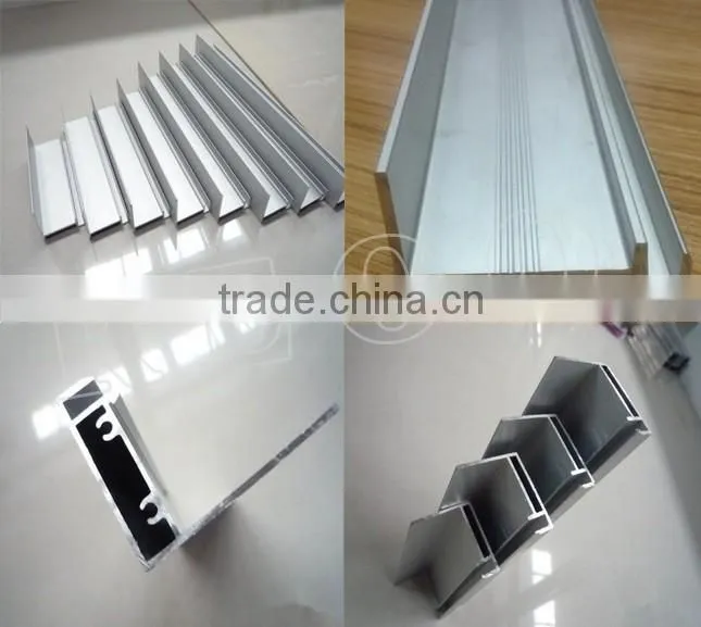 Aluminum frame for soalr panel