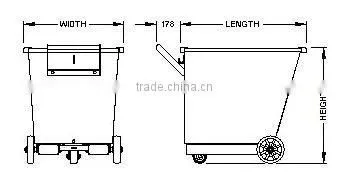 Type CFS Manual Tipping Skip