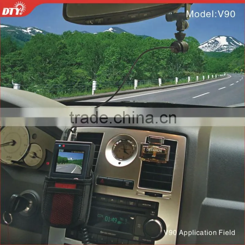 2013 first-rate!!! D1 sd card portable mini car dvr kit with motion detecting, V90
