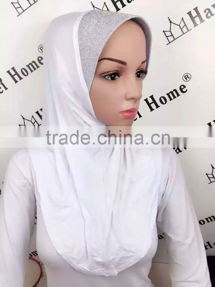 H277 latest one piece jersey hijab,muslim scarf