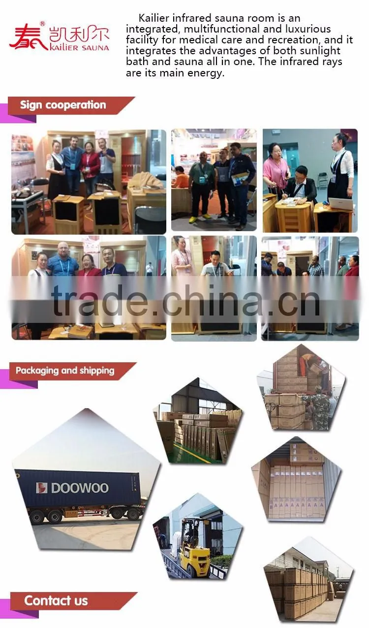ETL/CE/ROHS Approved American Capsule Sauna KLE-066