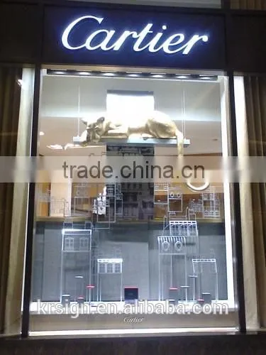 led light sign using for toilet sign light and outdoor led sign lighting